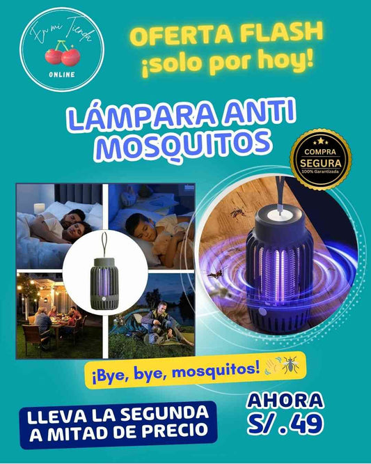 OFERTA 2DA LÁMPARA ANTI MOSQUITOS